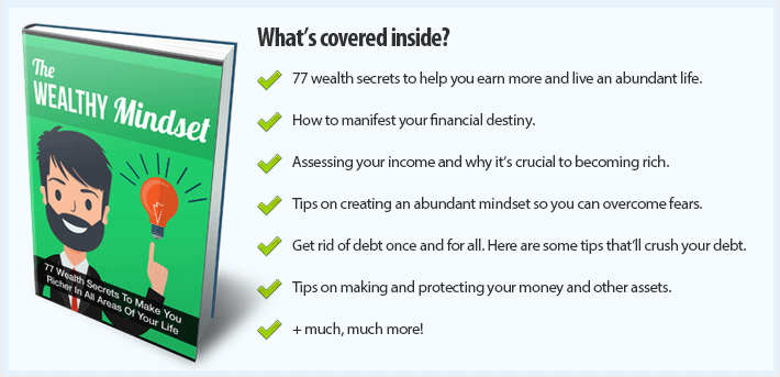 The Wealthy Mindset eBook cover